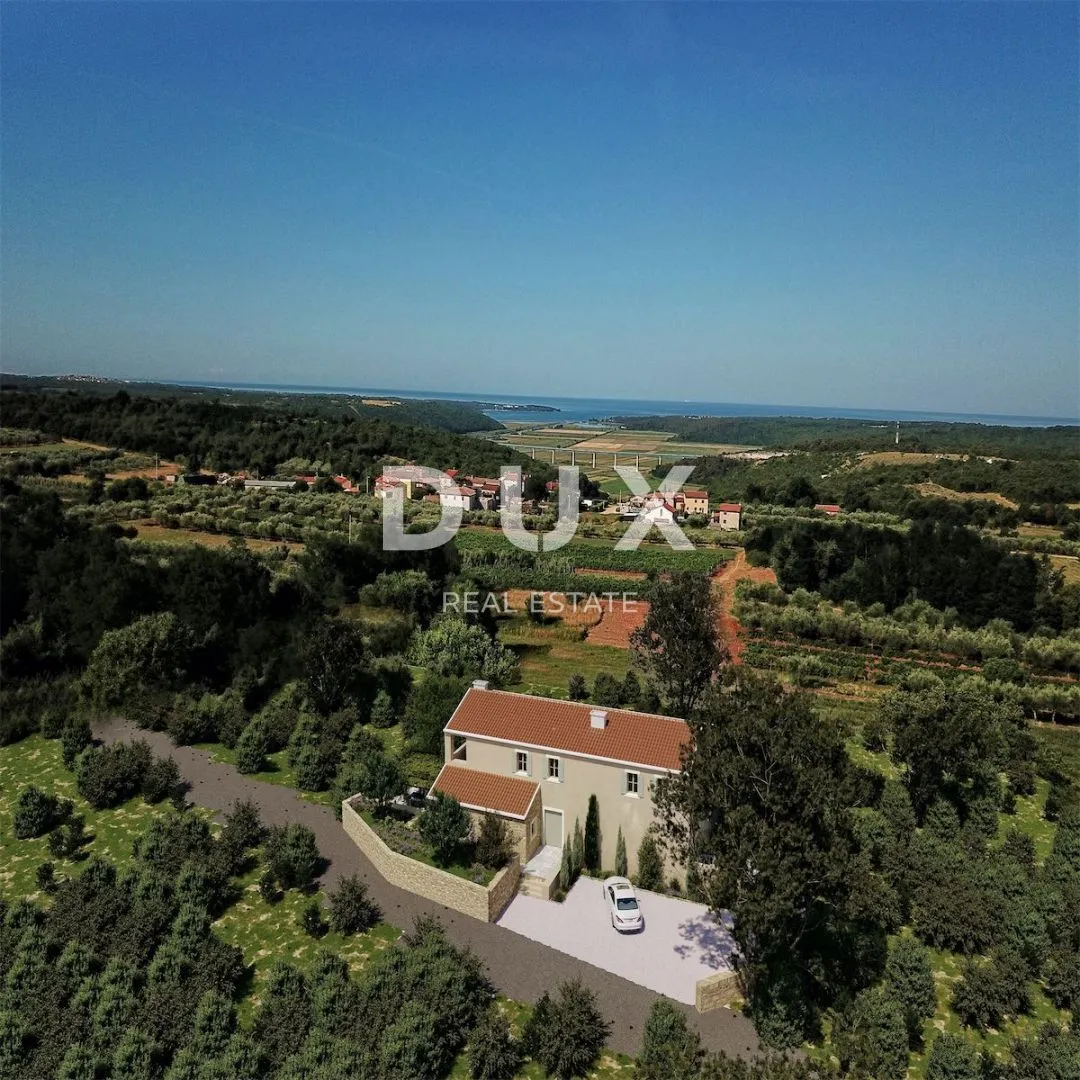 istra, brtonigla - idilična kamena vila sa wellnesom i pogledom na more - slika 13