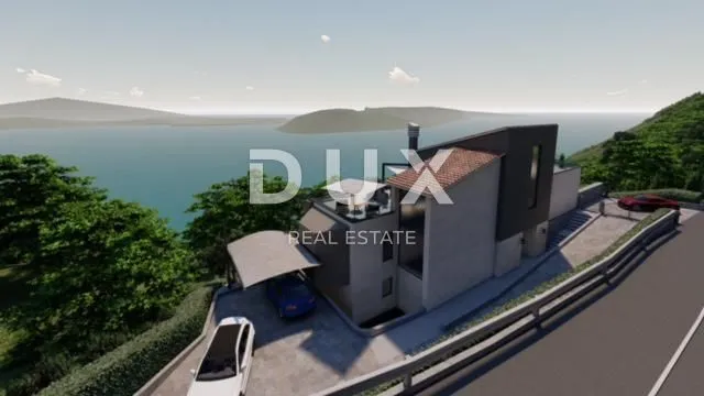 mošćenička draga - vila u izgradnji s prekrasnim pogledom - slika 5