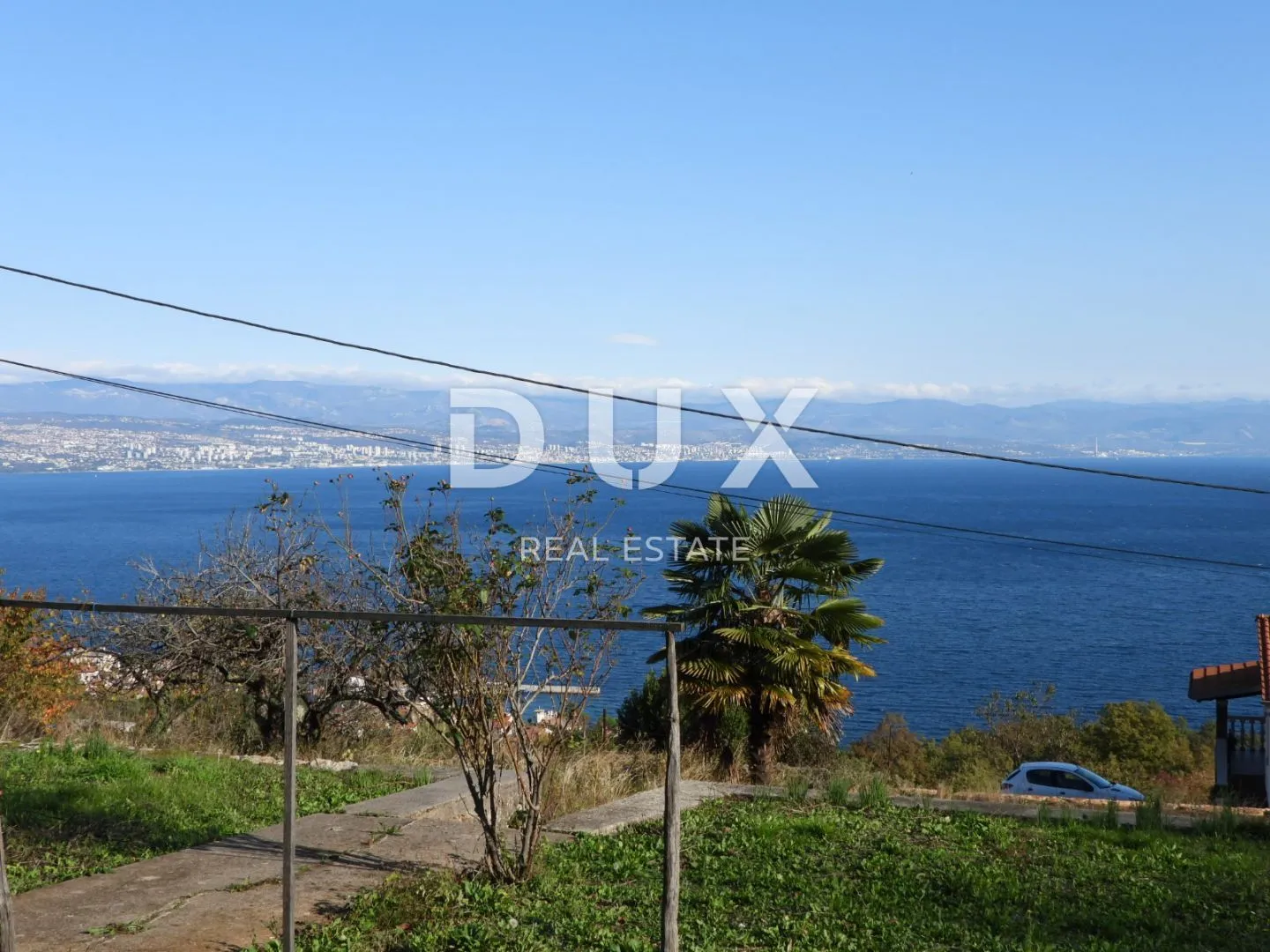 opatija, lovran, liganj - građevinsko zemljište 4500m2 s panoramskim pogledom na more za stambenu zgradu–stanove/apartmane/ obiteljsku kuću /villu/ kuću za iznajmljivanje - odmor s bazenom + kuća 120m2 - slika 4
