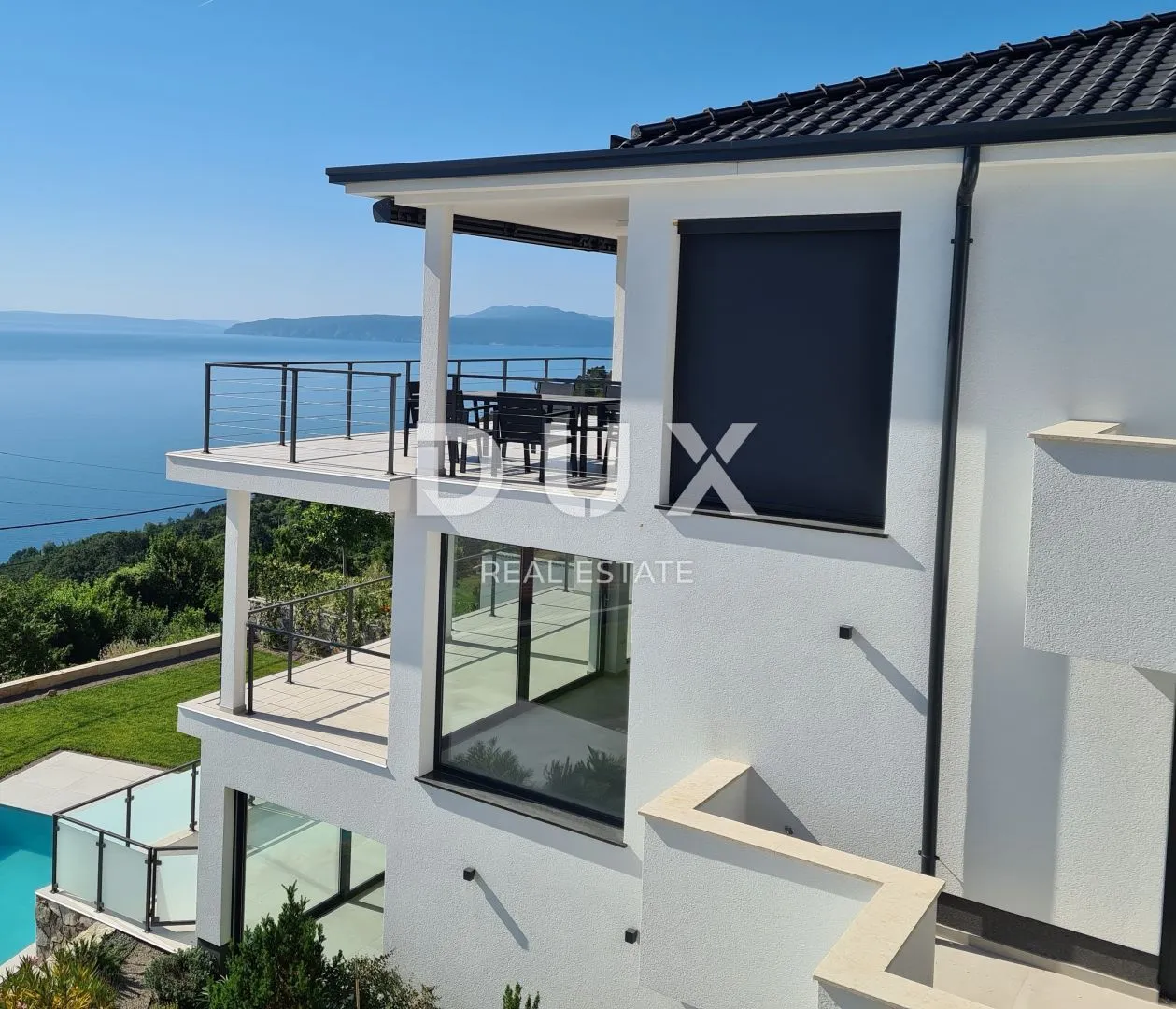 opatija, lovran, liganj - stan u vili s bazenom 120m2+terasa 27m2s panoramskim pogledom na more + okoliš 105m2 - slika 33