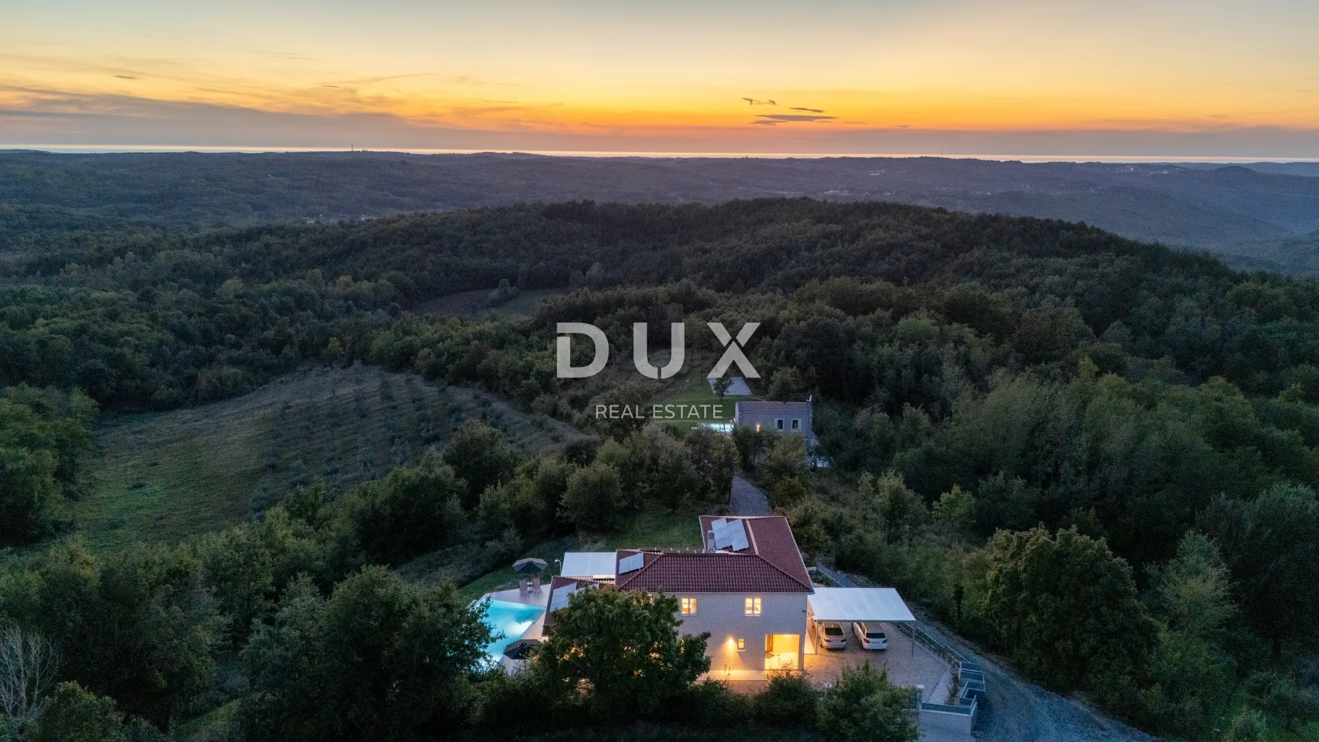 istra, motovun - vila s infinity bazenom i wellness zonom - otvoren pogled na more i okolna mjesta - slika 76