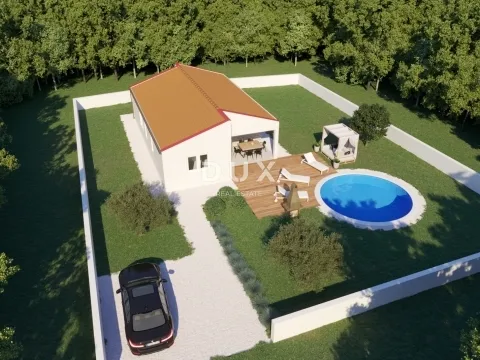 istra, kringa, montažna kuća, 110 m2, bazen, okućnica - slika 2