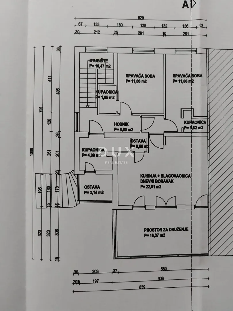 vodice, bristak, trosobni stan, drugi kat, 89,41 m² - slika 9