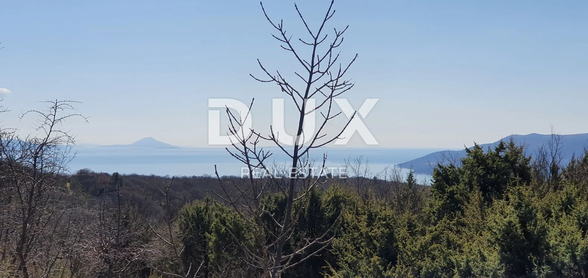 ISTRA, LABIN, RABAC - Poljoprivredno zemljište s pogledom na more - Rabac, Labin