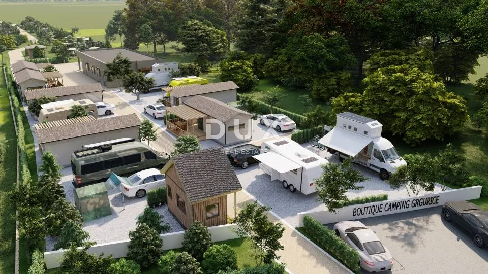 zadar, posedarje - zemljište s projektom za boutique camp resort - slika 2