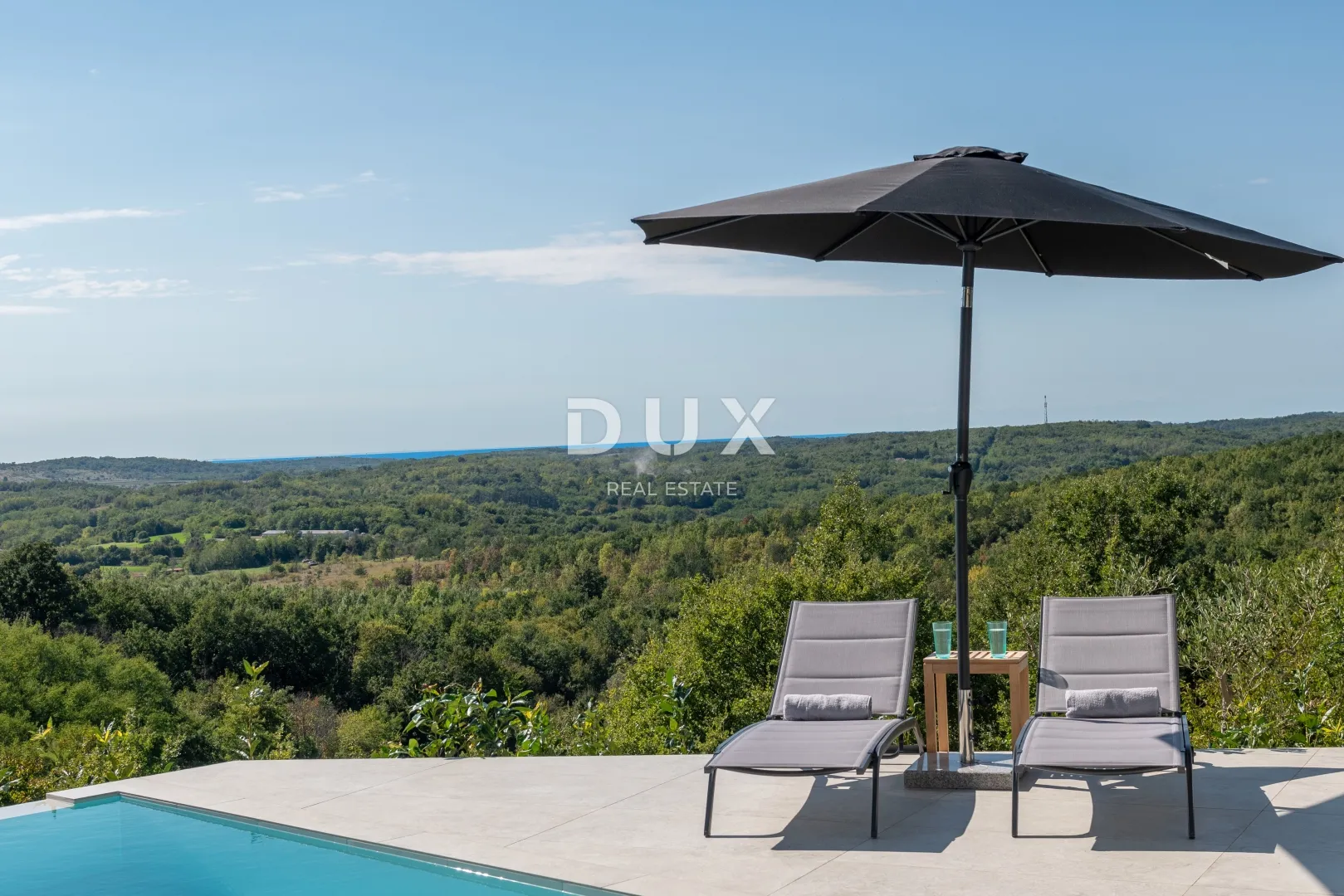 istra, motovun - vila s infinity bazenom i wellness zonom - otvoren pogled na more i okolna mjesta - slika 57