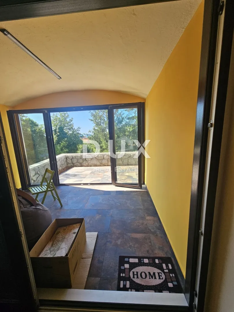 opatija, volosko - stan 108m2, db+3s, visoko prizemlje, pogled na more - slika 7