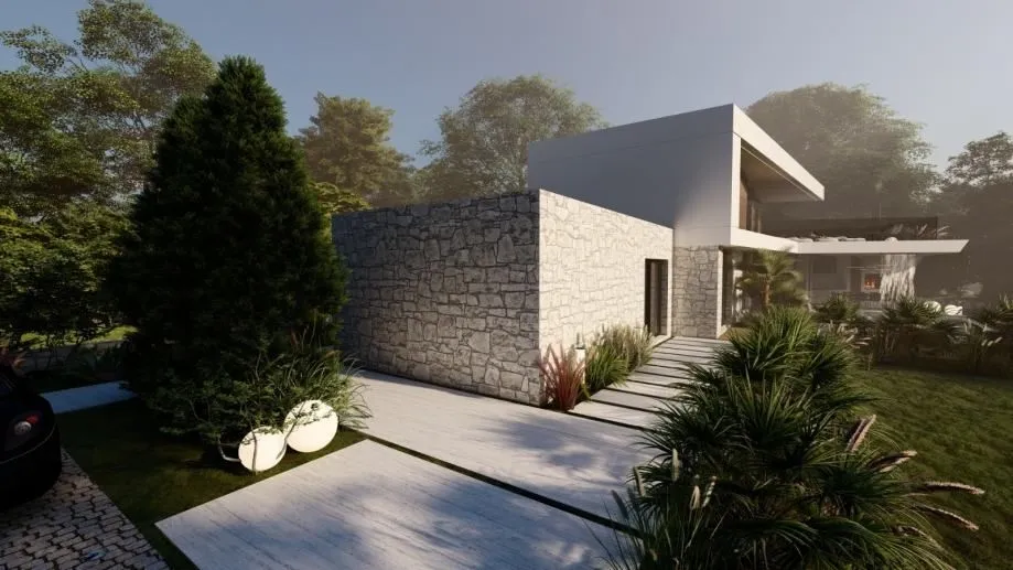 istra, poreč - projekt luksuzne moderne vile - slika 5