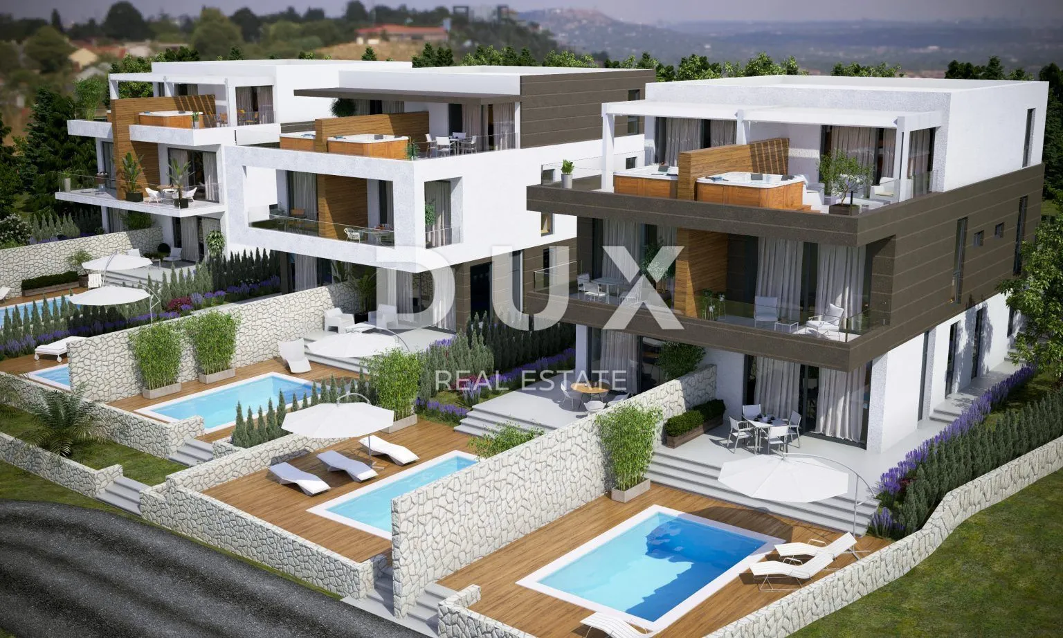 otok pag, novalja - dvoetažni penthouse s krovnom terasom - slika 3