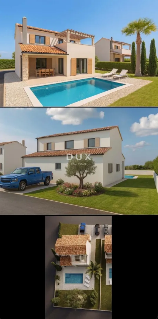 istra, poreč - vila s bazenom u izgradnji - slika 2