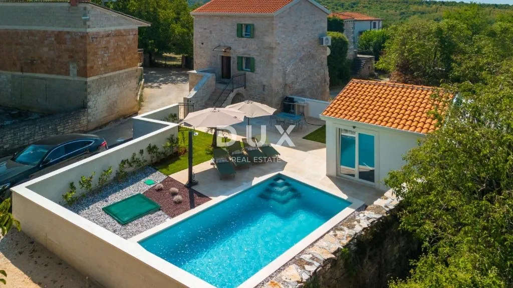 istra, višnjan - kamena kuća s bazenom i wellnessom - slika 2