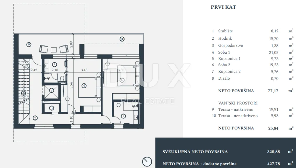 istra, savudrija - moderna luksuzna villa blizu mora v31 - slika 12