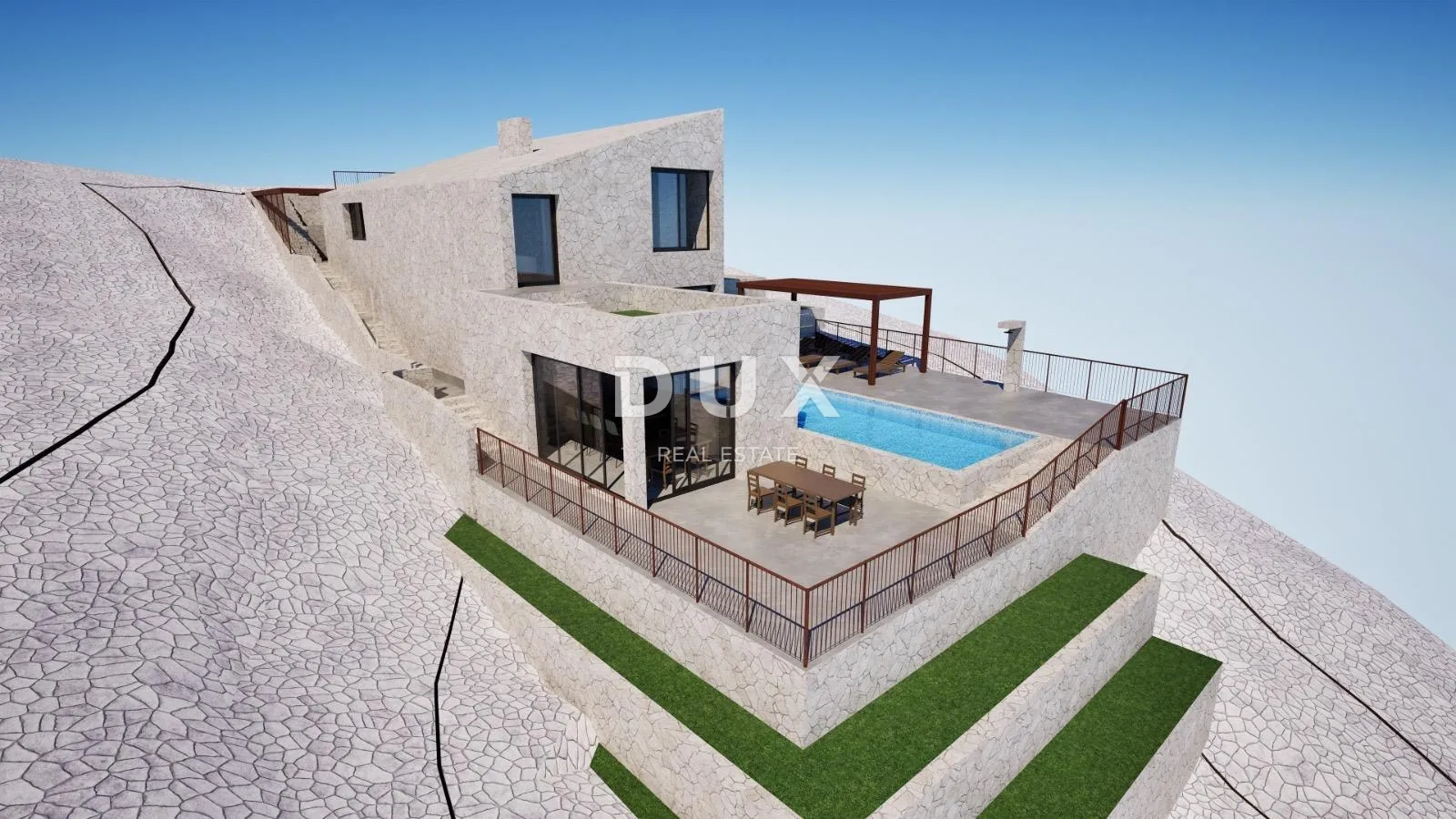 opatija, brseč (okolica) - građevinsko zemljište 1173 m2 s projektnom dokumentacijom i fantastičnim pogledom na more! - slika 4