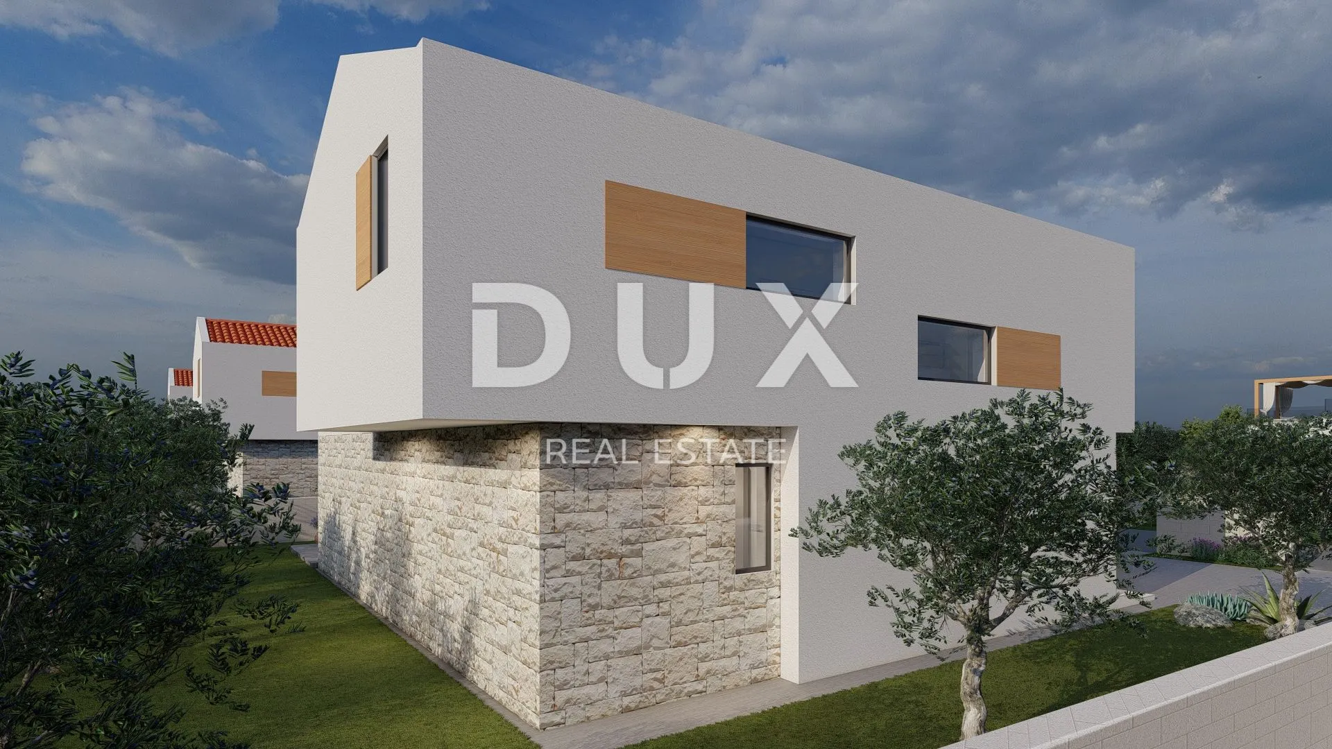 zadar, rtina - projekt s dozvolama za gradnju 6 luksuznih vila - slika 6