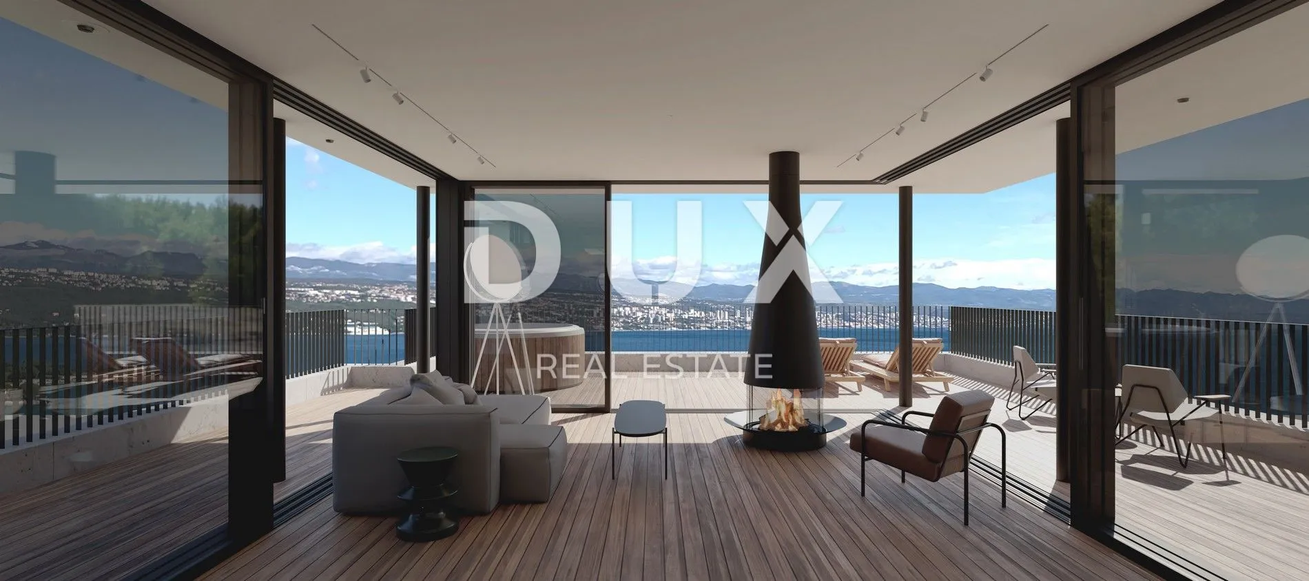 opatija, centar, moderna vila, 300 m2, okućnica 1179 m2 - slika 11