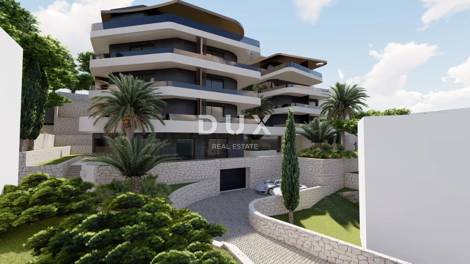OPATIJA, CENTAR - rohbau butik hotel + zgrada sa 6 stanova + zemljište u centru Opatije, prilika za razvoj
