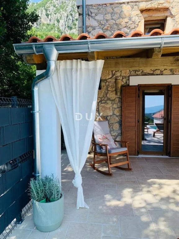 novi vinodolski, bribir - kamena vila s bazenom - slika 8