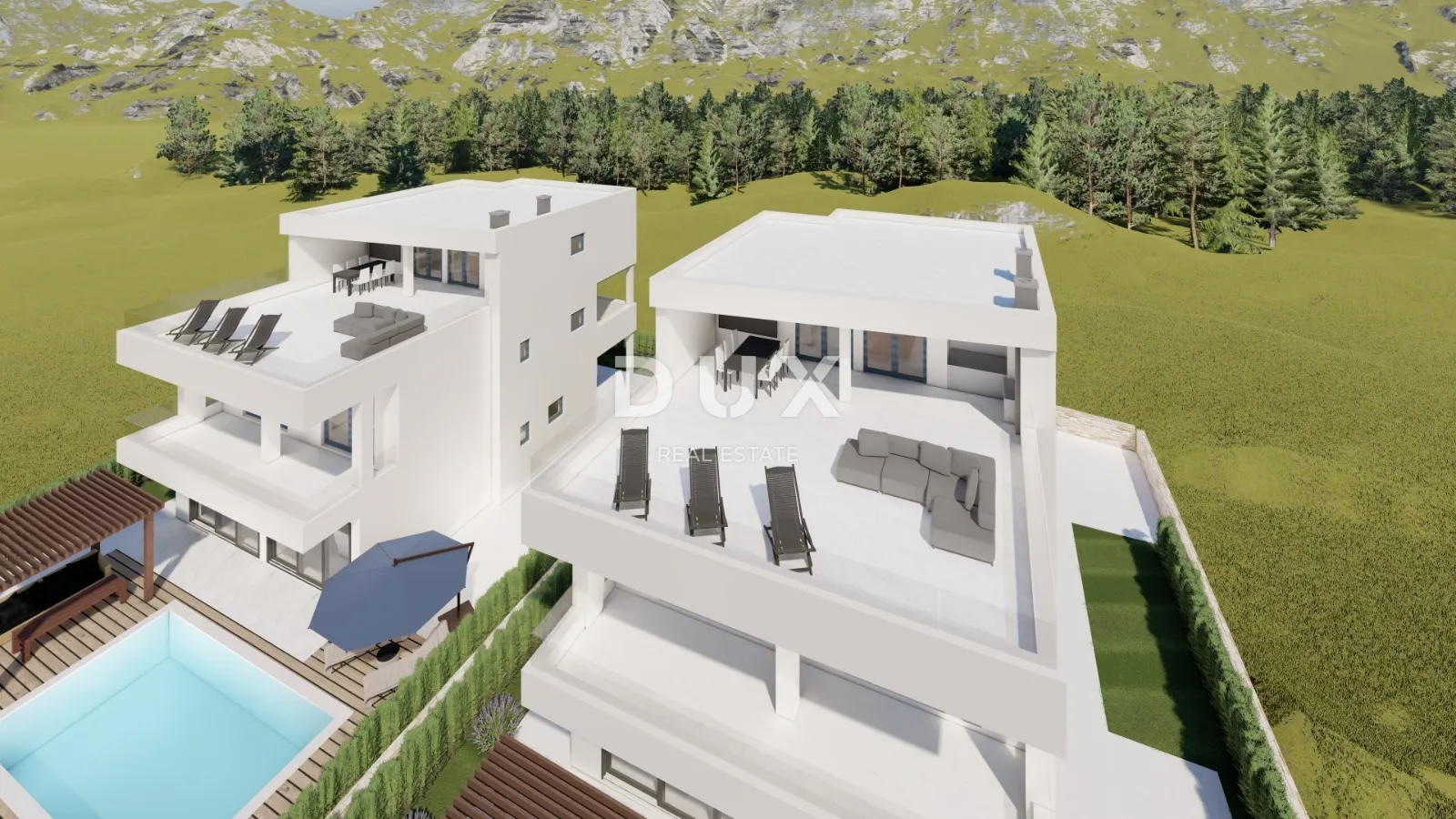 zadar, starigrad, vila 280 m², bazen, pogled na more - slika 9