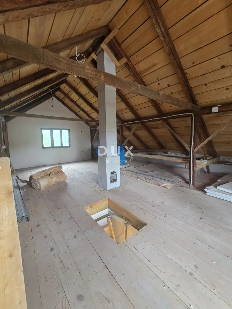 ogulin, tounj - samostojeća kuća s 2 pomoćna objekta odmah do rijeke + okućnica 5000m2 - slika 32