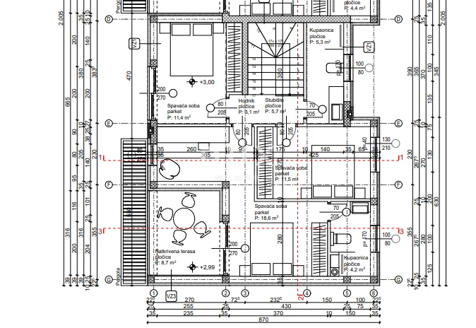 šibenik, vodice – moderan duplex u mirnom okruženju - slika 9