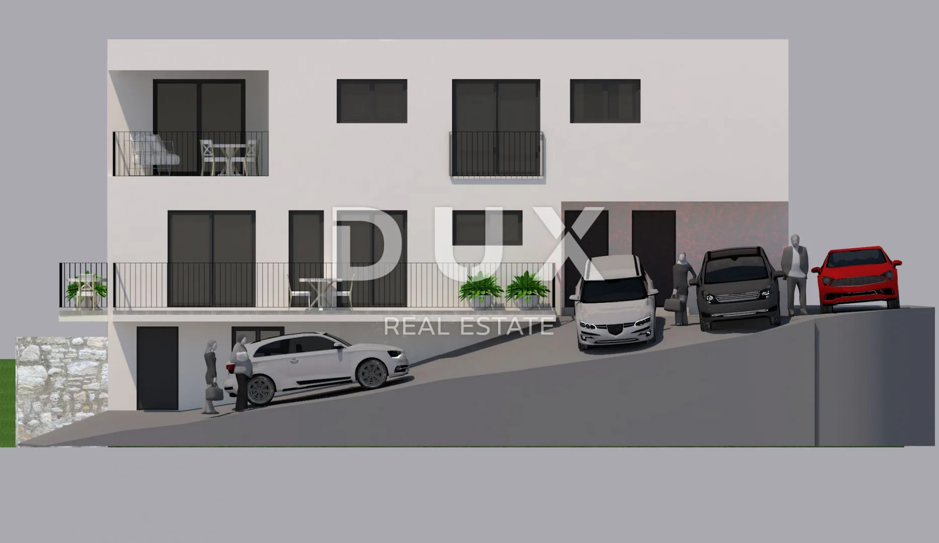otok rab, banjol - penthouse s pogledom na more i 4 zvonika - slika 3