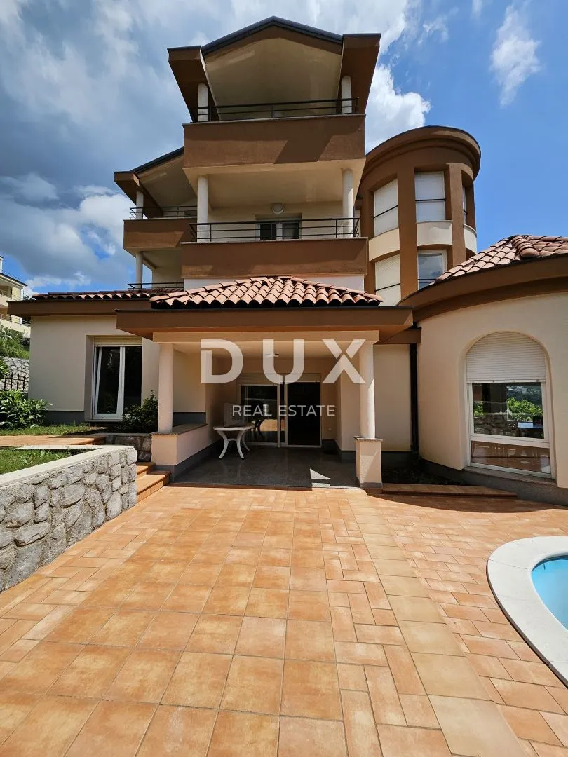 opatija - stan 3s+db 150m2 s pogledom na more i bazenom + okoliš 250m2 - slika 14