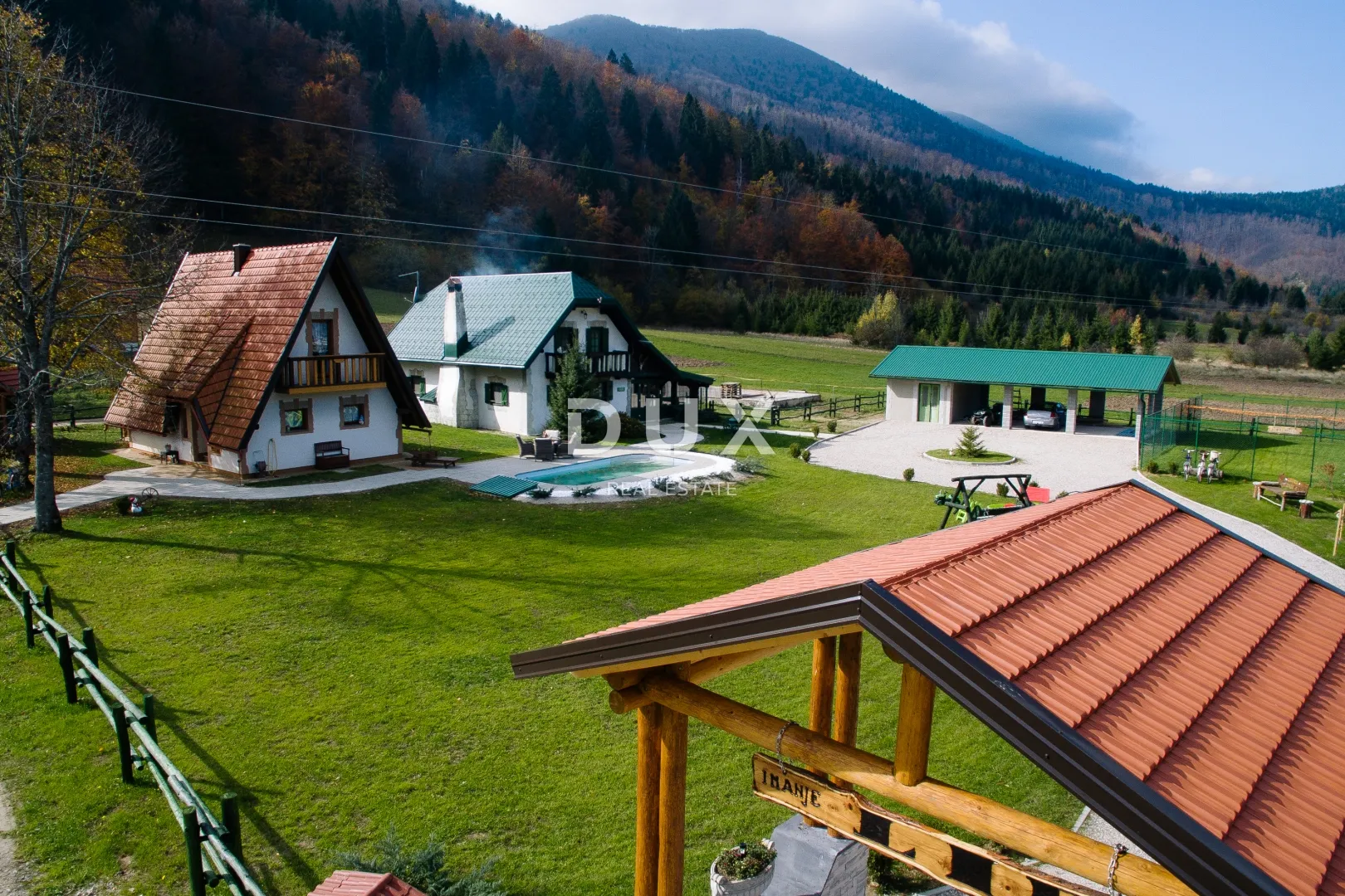 ogulin, jasenak - planinsko imanje s dvije kuće, bazenom i turističkim potencijalom, bjelolasica - slika 3