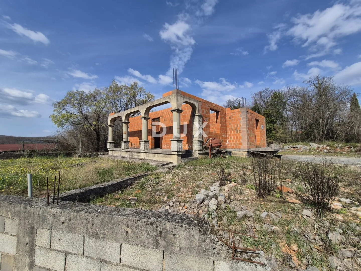 otok krk, šilo (okolica) - prodaja samostojeće kuće u izgradnji, snižena cijena - slika 6