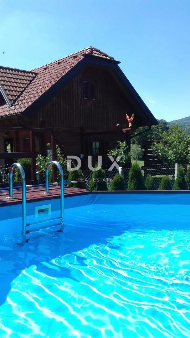 otočac, ličko lešče - kuća u prirodi s bazenom - slika 23