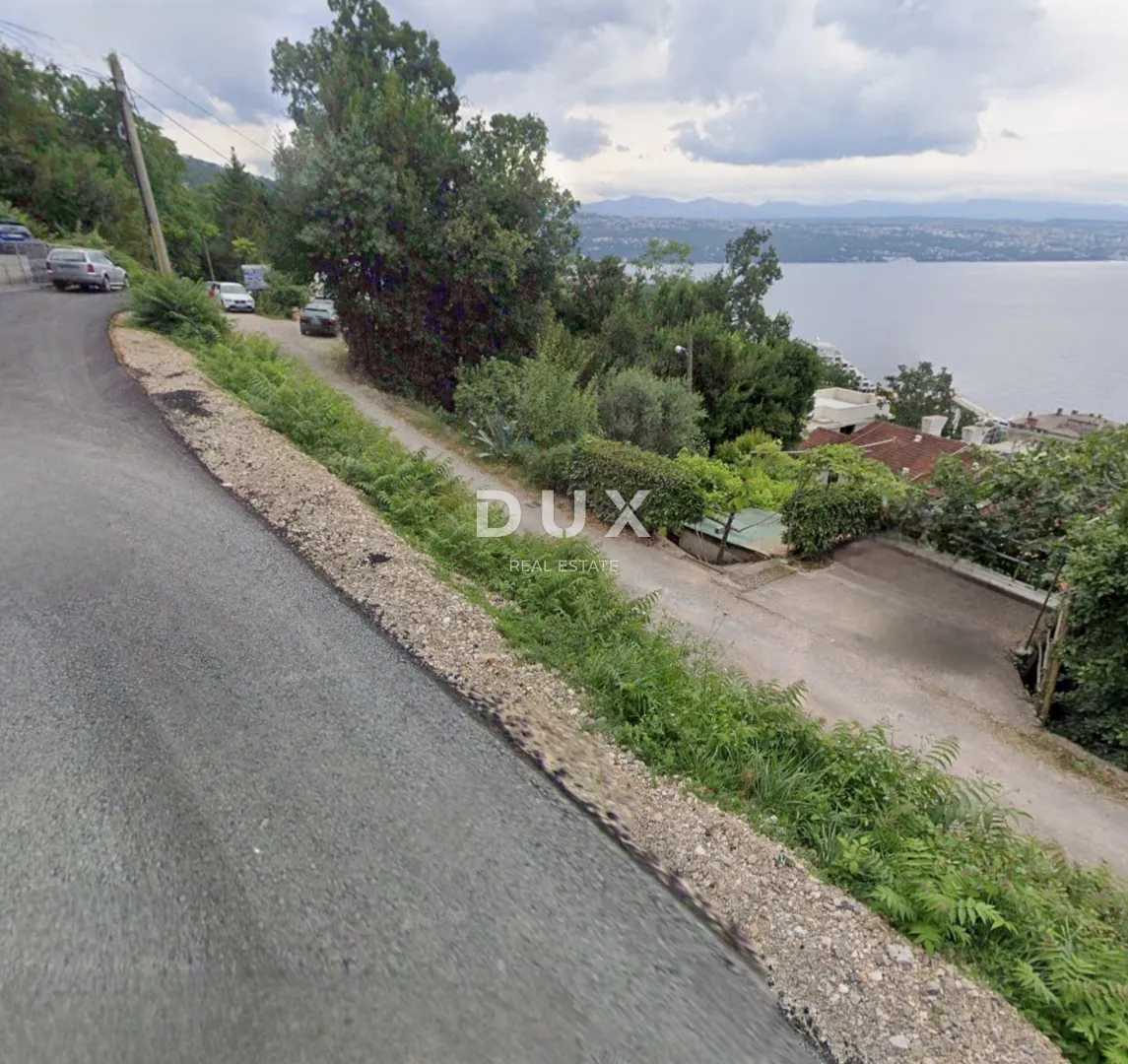 opatija, centar, zemljište, 529 m2, ucrtana stara kuća 70 m2 - slika 2