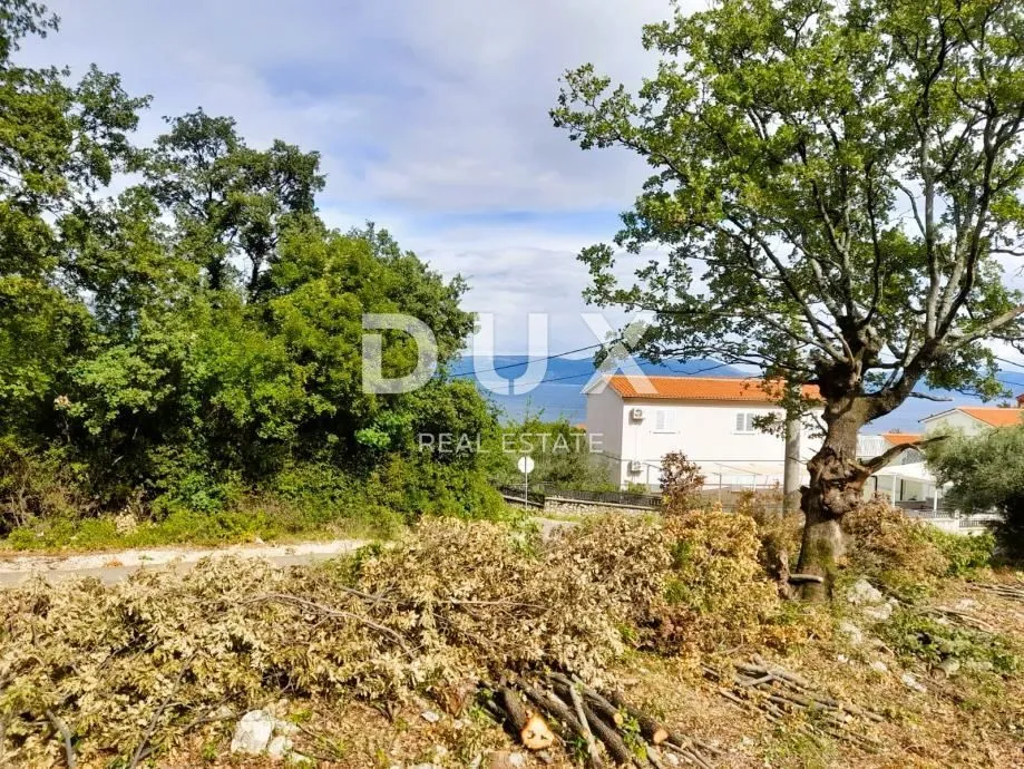 ISTRA, RABAC - Veliko građevinsko zemljište s prekrasnim pogledom na more - Rabac, Labin
