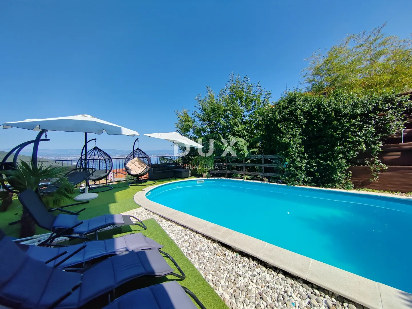 lovran, dvojna kuća s bazenom, 267 m², panoramski pogled - slika 8