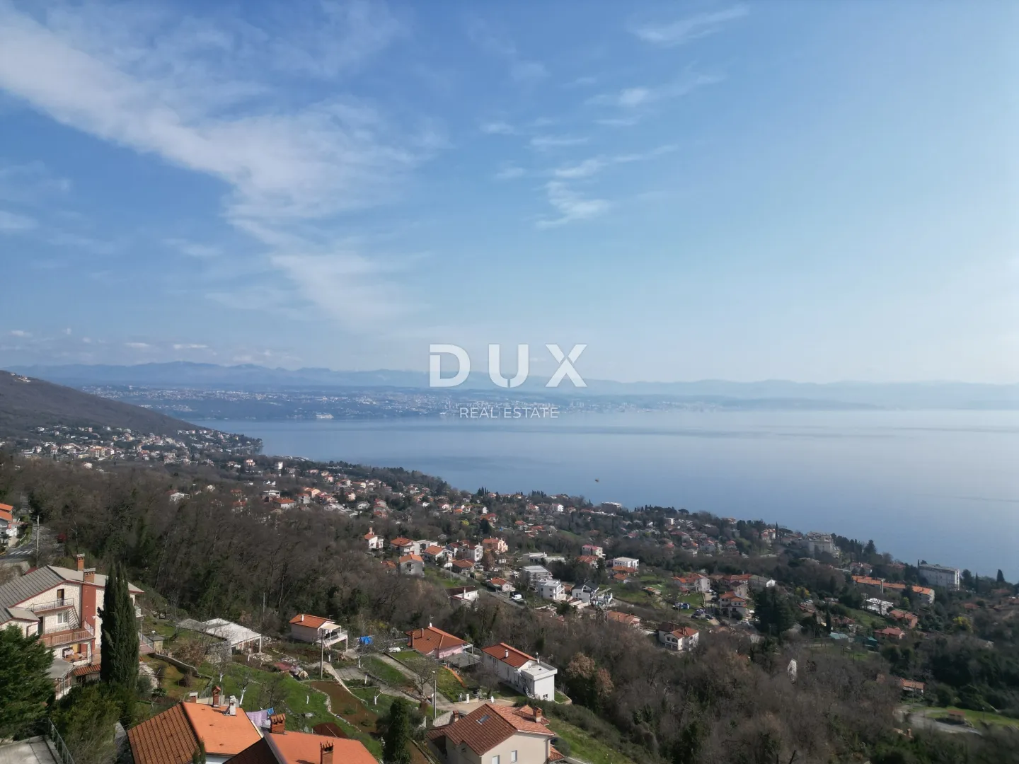 opatija, lovran - stan 87m2, db+2s, 1.kat s panoramskim pogledom na more - slika 2