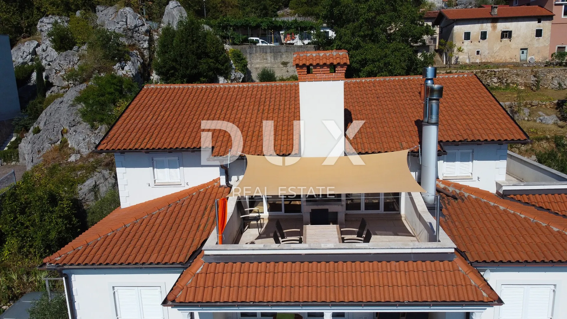 opatija, lovran - penthouse s bazenom, okućnicom i panoramskim pogledom - slika 16