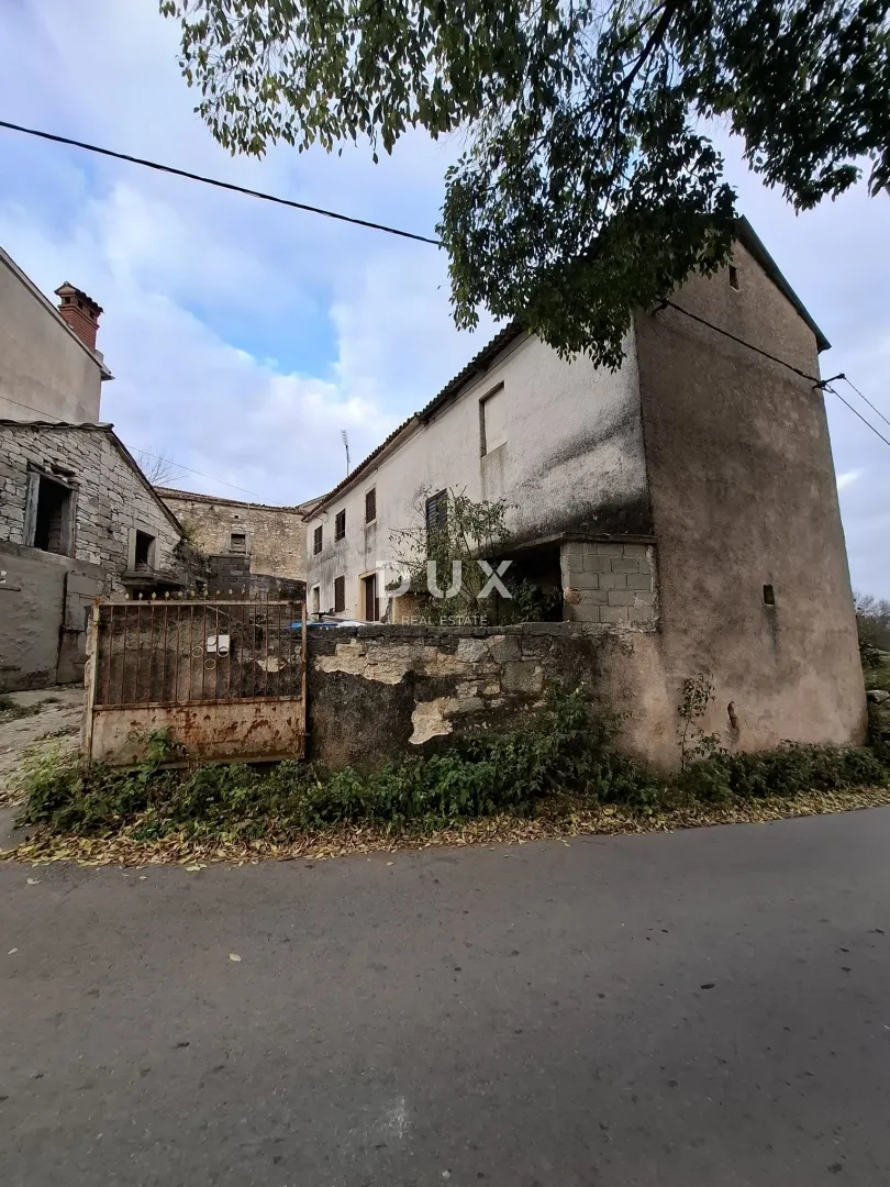 istra, pazin - samostojeća kamena kuća za djelomičnu adaptaciju - slika 21