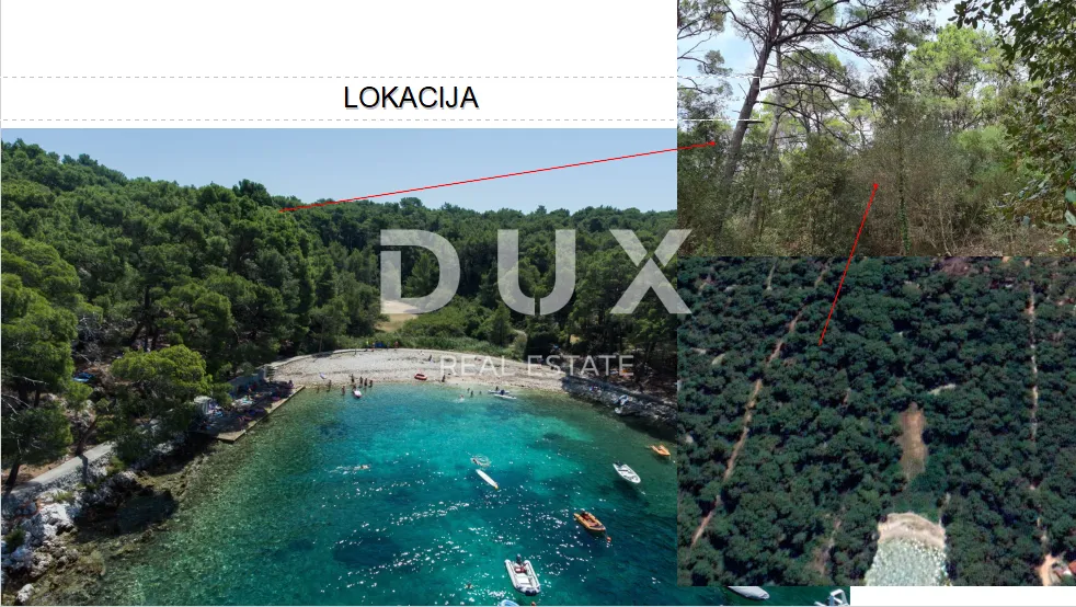 MALI LOŠINJ - ČIKAT - teren 752 m2, sportsko rekreacijska zona R1