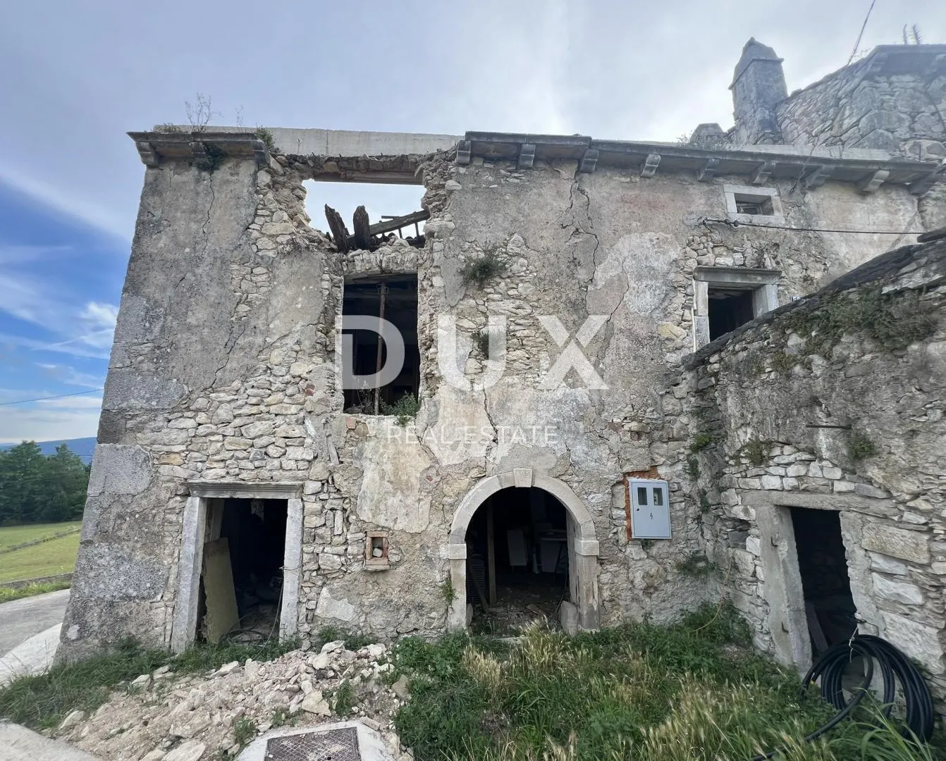 istra,labin (okolica) - dvije kamene kuće s pogledom na prirodu - slika 4