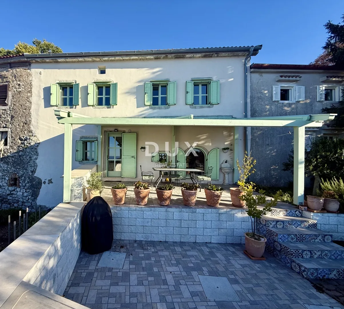 kvarner, grobnik, autohtona kamena kuća, 170 m2, pogled na more - slika 4