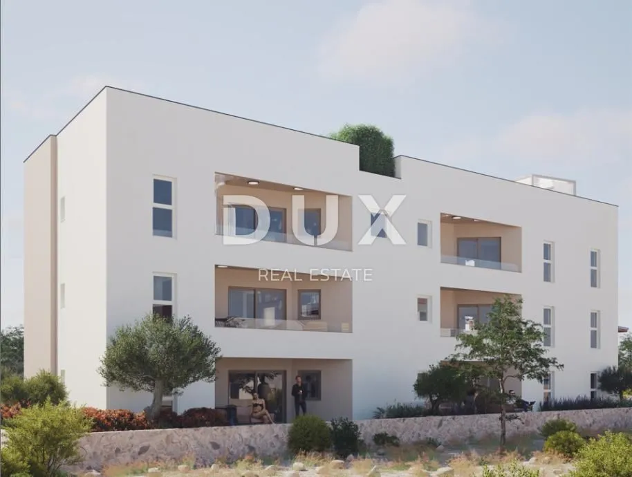 zadar, sukošan - trosobni stan sa vrtom u novogradnji - slika 2