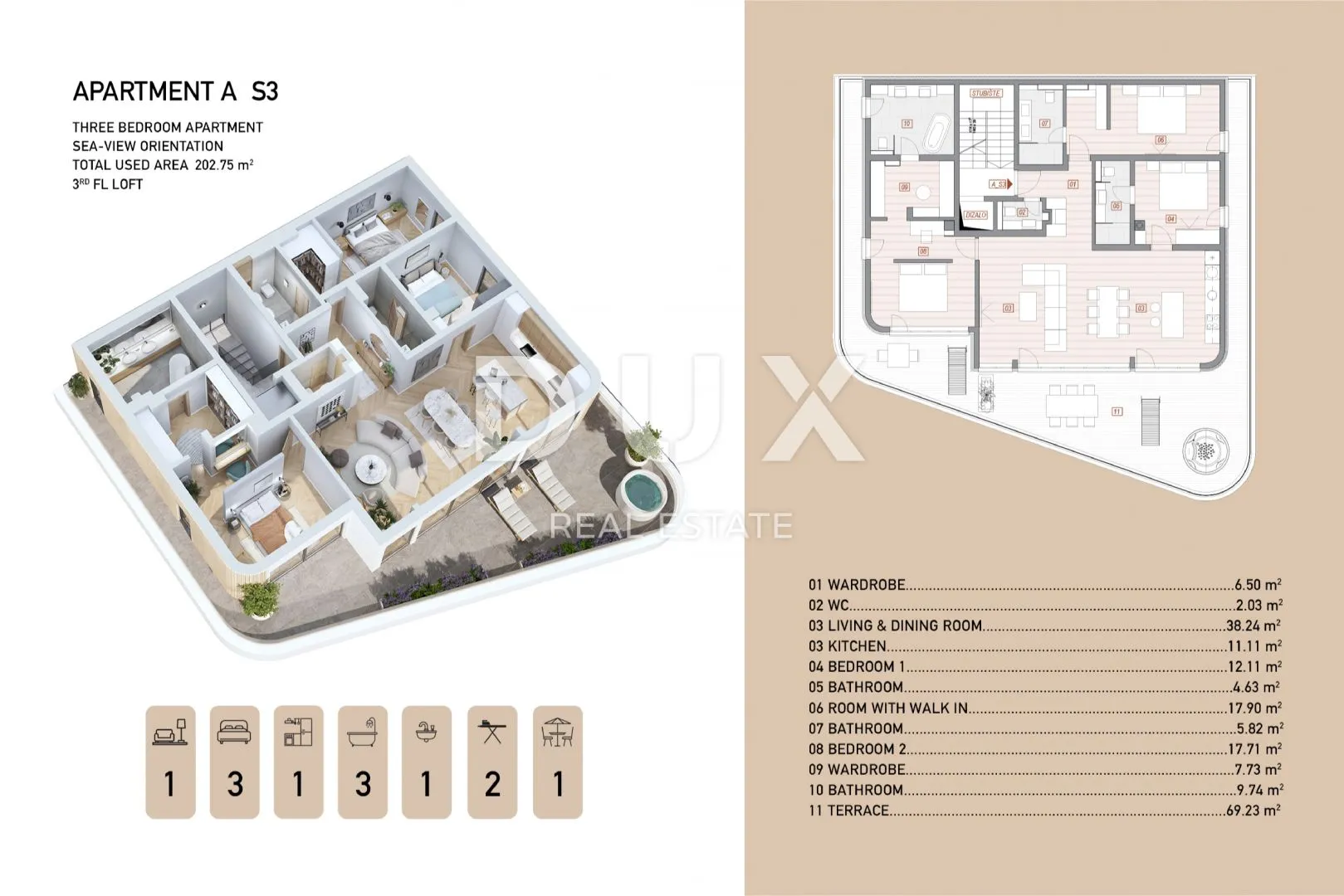 opatija, centar - penthouse s pogledom koji zaustavlja dah! - slika 7