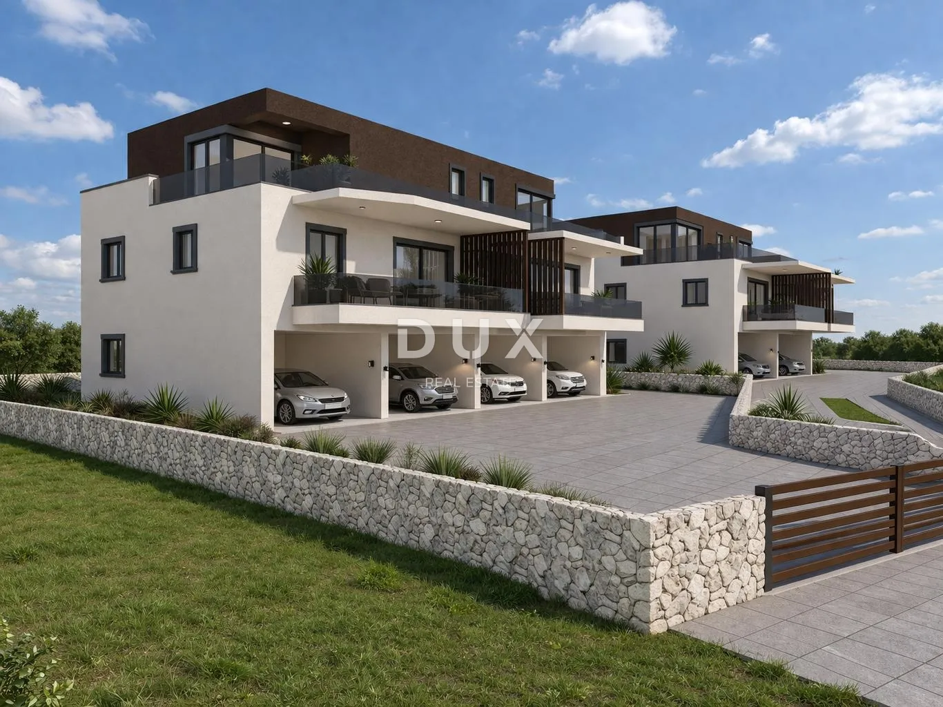 šibenik, brodarica – novogradnja s terasom i garažom, 270 m od mora - slika 1