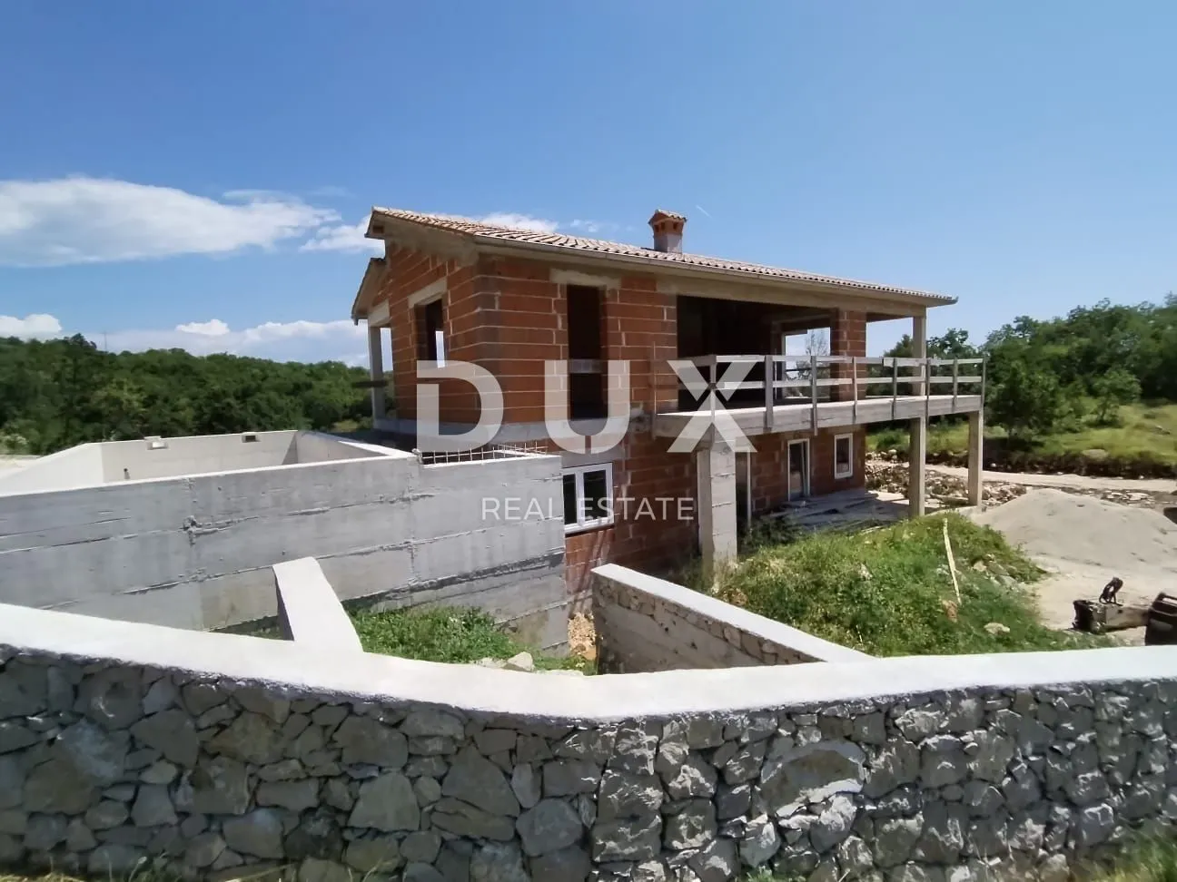 istra- labin- kuća u roh bau fazi! - slika 5