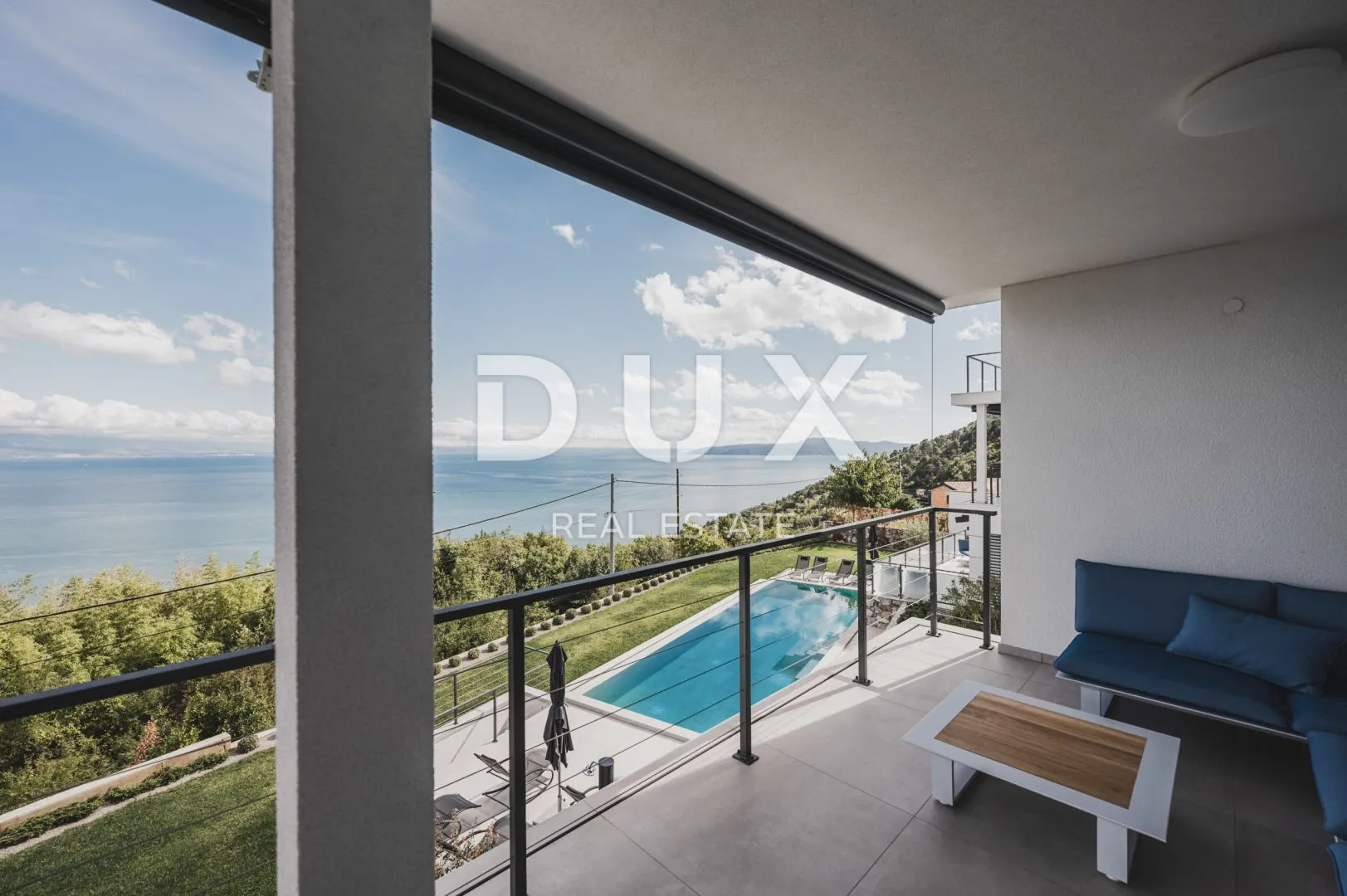 opatija, lovran, liganj - stan u vili s bazenom 120m2+terasa 27m2s panoramskim pogledom na more + okoliš 105m2 - slika 10
