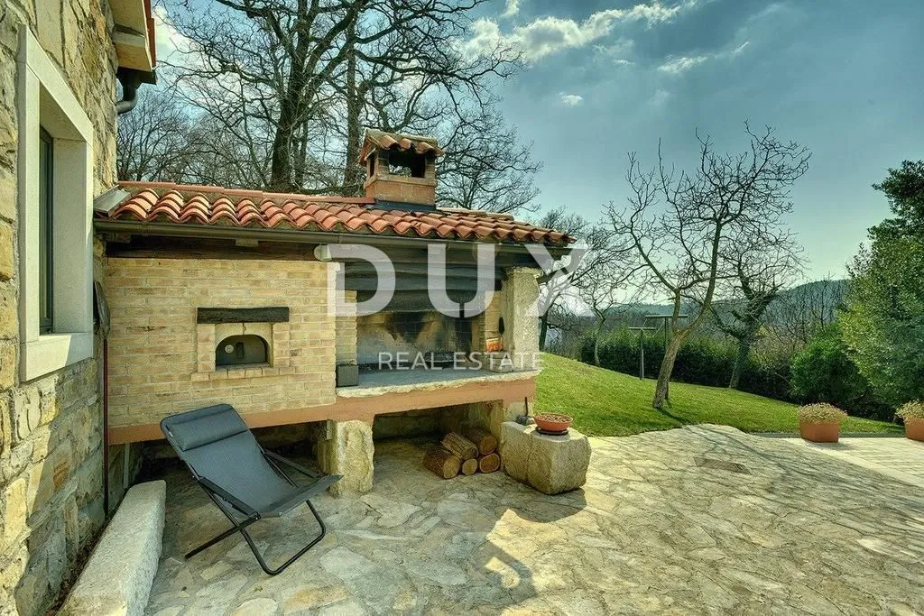 istra, lupoglav - kamene vile u rustikalnom stilu s panoramskim pogledom - slika 10