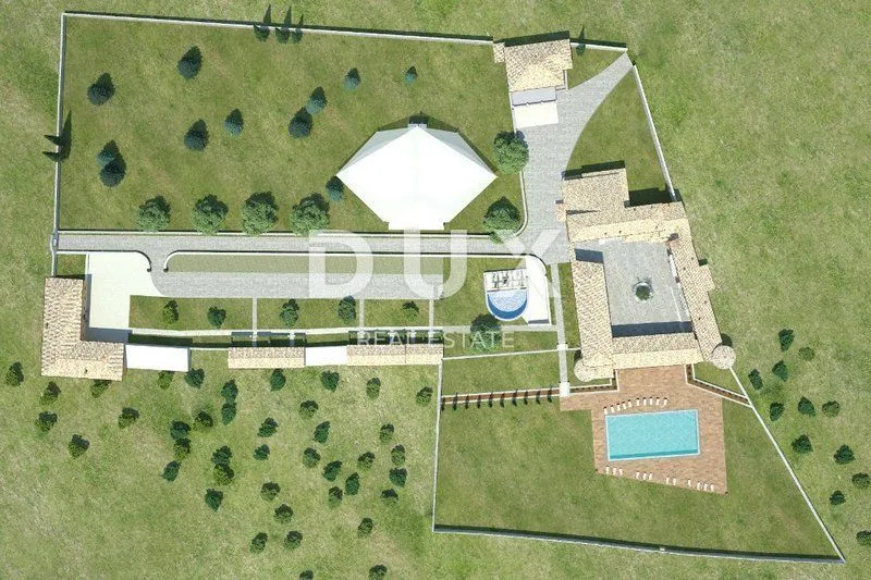 labin- rabac - stancija iz 17. stoljeća 3000m2 + okoliš 18772 m² - slika 6