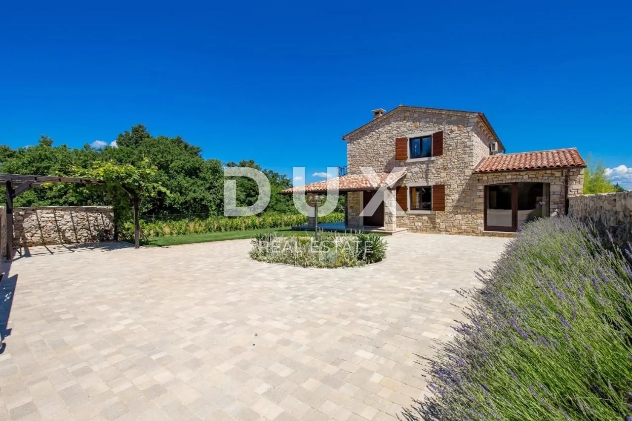istra, svetvinčenat - kamena vila s pogledom na šumu - slika 10