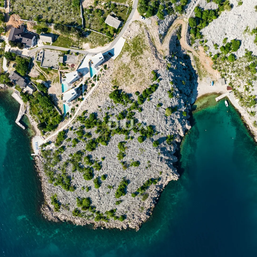dalmacija, karlobag - ekskluzivna luksuzna vila 1. red do mora - slika 15