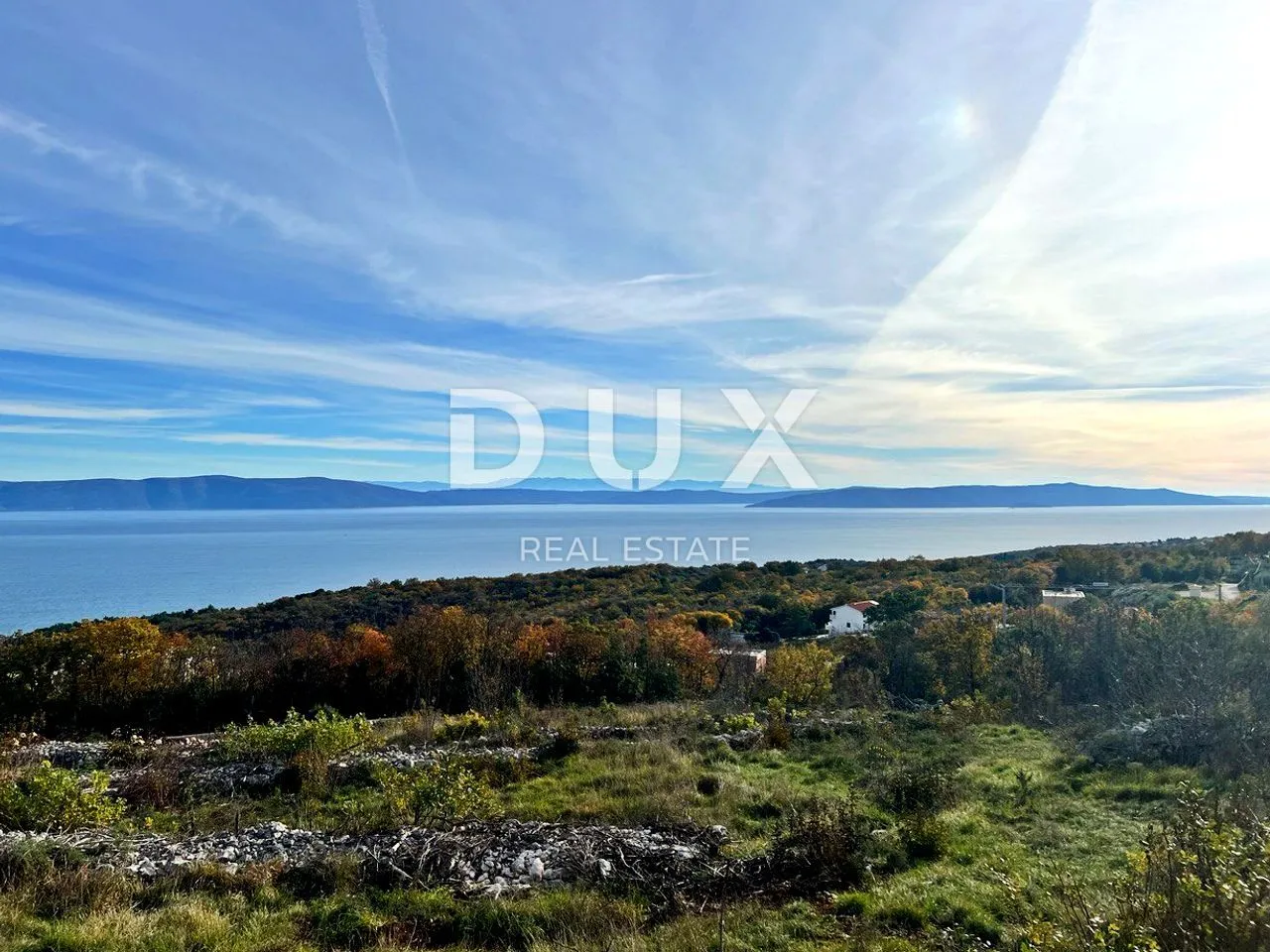 ISTRA, RABAC - Investicijsko zemljište sa senzacionalnim pogledom - Rabac, Labin
