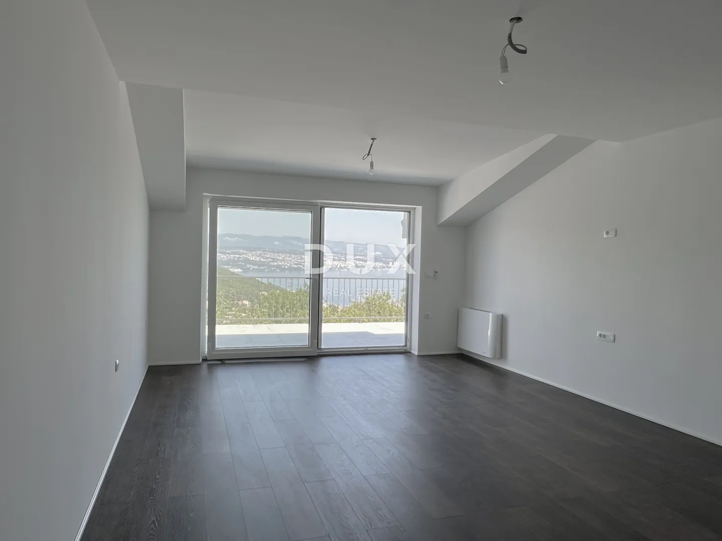 opatija, lovran, trosoban stan, 80 m2, dvije terase, pogled na more - slika 3