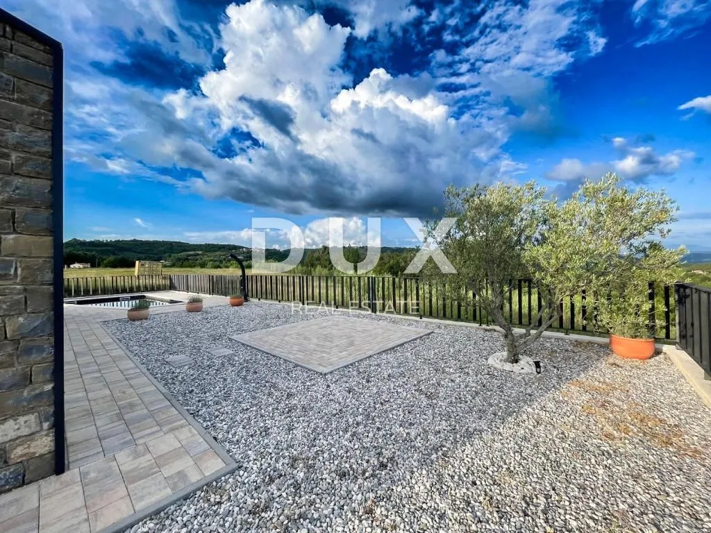 istra,grožnjan - moderna novogradnja s panoramskim pogledom - slika 11